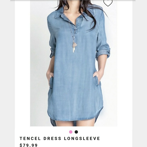 velvet heart tencel dress